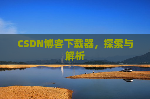 CSDN博客下载器,探索与解析 CSDN博客下载器,探索与解析
